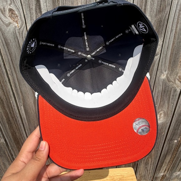 Houston Astros ’47 Hitch Snapback Hat Navy Rope Script Adjustable Brand New - Picture 7 of 9